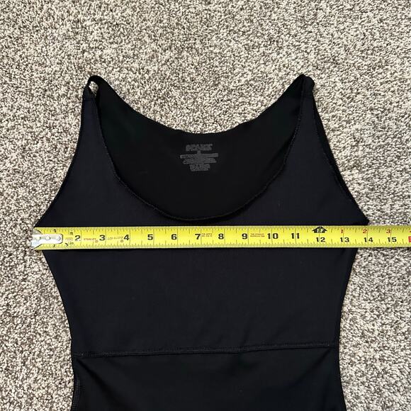 SPANX black shapewear lace lined tank top size S - Picture 6 of 6